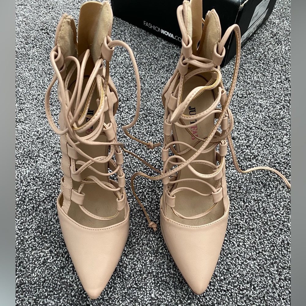 Muted Pink Stilettos